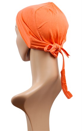 Penye Eşarp Bonesi 251-10 Turuncu