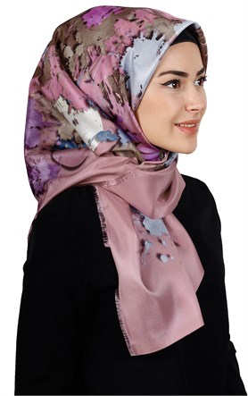 Piramit Tafta Dijital Eşarp 1900-6