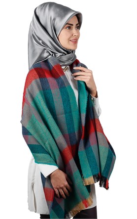 Yün Omuz Şalı 9001-14