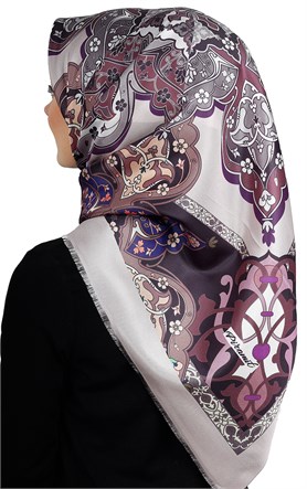 Piramit Tafta Dijital Eşarp 1910-4