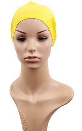 Penye Eşarp Bonesi 251-36 Sarı