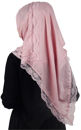 Dantelli Paşmina Şal 1243-30