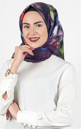 Tafta Dijital Eşarp 1336-6