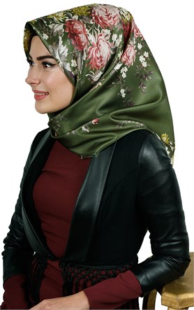 Tafta Dijital Eşarp 1325-9