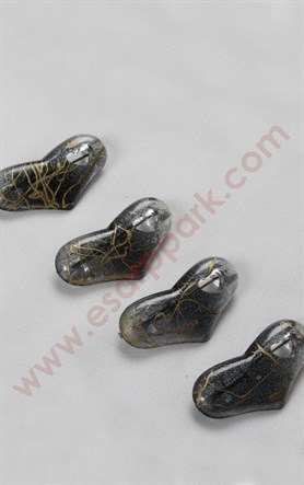 305-0001-26 Eşarp İğnesi Tekli Siyah