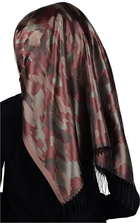 Kamuflaj İpeksi Şal 5550-35
