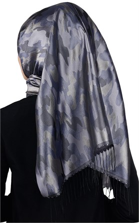 Kamuflaj İpeksi Şal 5550-37