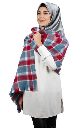 Yün Omuz Şalı 9001-24