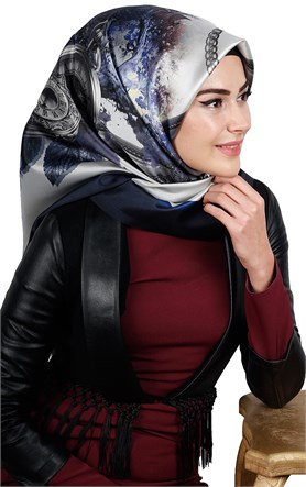 Tafta Dijital Eşarp 1329-2