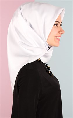 Fiesta Düz Renk İpek Eşarp 1600-12
