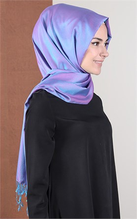 500-0015-35 ÇİFT YÖNLÜ İPEKSİ ŞAL