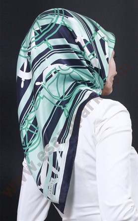 3557-22 ARMİNE İPEK LACİ MİNT