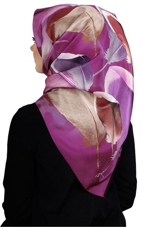 Piramit Tafta Dijital Eşarp 1911-1