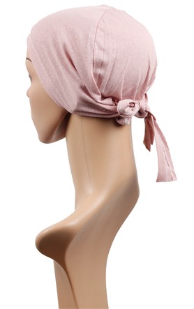 Penye Eşarp Bonesi 251-12 Pudra