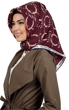 102-0030-01 U.S POLO ASSN EŞARP BORDO