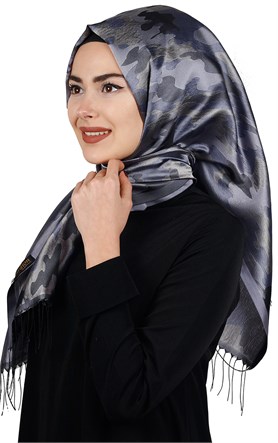 Kamuflaj İpeksi Şal 5550-37