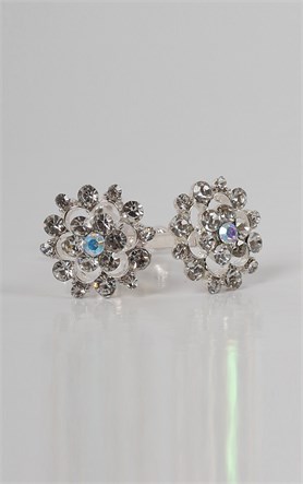 Abiye Taşlı Eşarp Klipsi 401-2