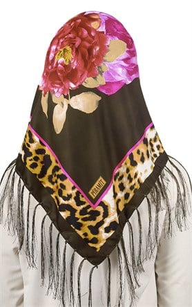 111-0017-05 PİRAMİT PÜSKÜLLÜ EŞARP