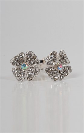 Abiye Taşlı Eşarp Klipsi 401-7