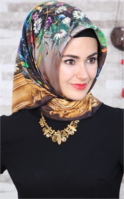 İthal İpek Eşarp 1516-1