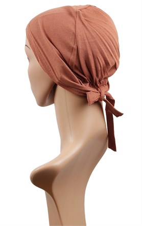 Penye Eşarp Bonesi 251-37 Şeftali