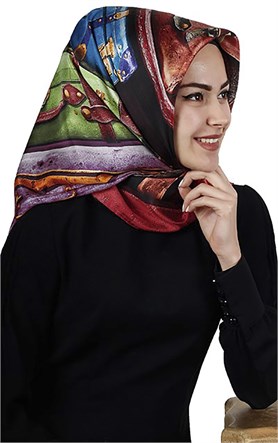 Levidor İndirimli İpek Eşarp 12524-2