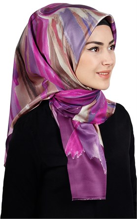 Piramit Tafta Dijital Eşarp 1913-2