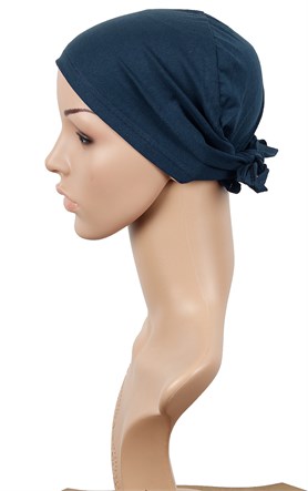 Penye Eşarp Bonesi 251-15 Lacivert