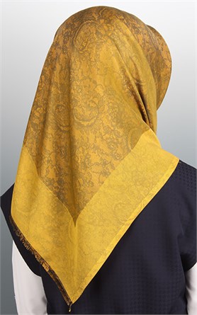 Pano Desenli Eşarp 1312-2