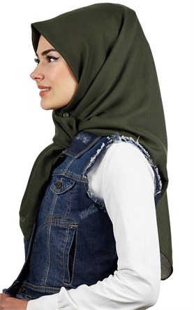 Kışlık Yünlü Düz Renk Eşarp 1750-5