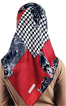 6832-03 ARMİNE İPEK EŞARP 2015 YAZ