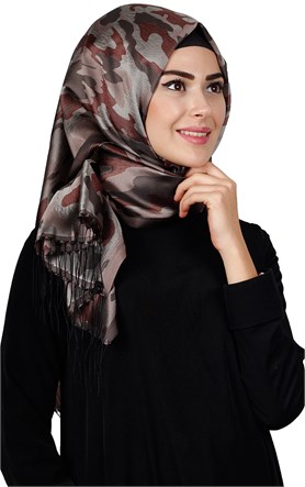 Kamuflaj İpeksi Şal 5550-22