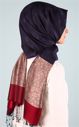 500-0015-06 ÇİFT YÖNLÜ İPEKSİ ŞAL