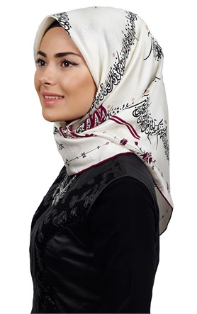 İndirimli İthal İpek Eşarp 13020-34