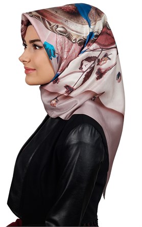 Tafta Dijital Eşarp 1323-2