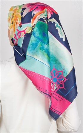 Piramit Tafta Dijital Eşarp 1920-1