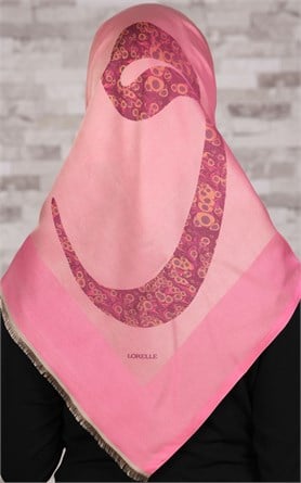 Pano Desenli Eşarp 1315-6