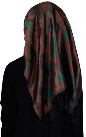 Kamuflaj İpeksi Şal 5550-17