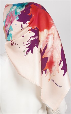 Piramit Tafta Dijital Eşarp 1921-13