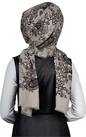 Kışlık Yünlü Şal 5381-5