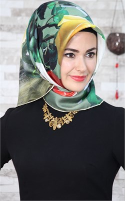 İthal İpek Eşarp 1503-3