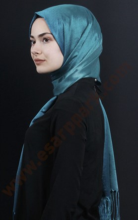 500-0001-01  ÇİFT YÖNLÜ İPEKSİ ŞAL