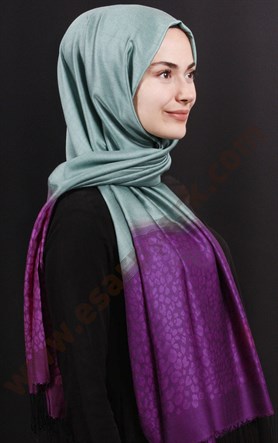 500-0001-19 ÇİFT YÖNLÜ İPEKSİ ŞAL 