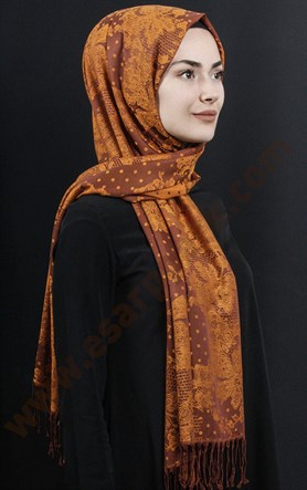 500-0001-28 ÇİFT YÖNLÜ İPEKSİ ŞAL 