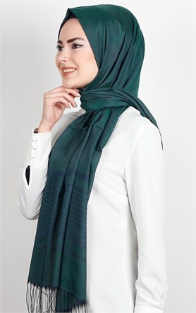 500-0002-10  ÇİFT YÖNLÜ İPEKSİ ŞAL 