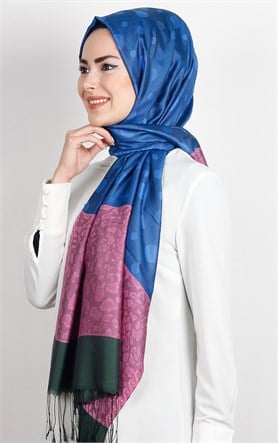 500-0003-05  ÇİFT YÖNLÜ İPEKSİ ŞAL