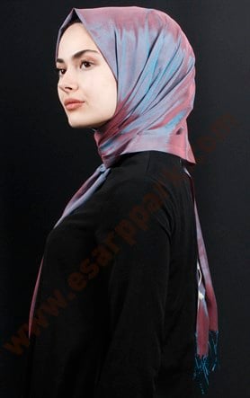 500-0005-01  ÇİFT YÖNLÜ İPEKSİ ŞAL 