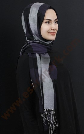 500-0010-03 ÇİFT YÖNLÜ İPEKSİ ŞAL 