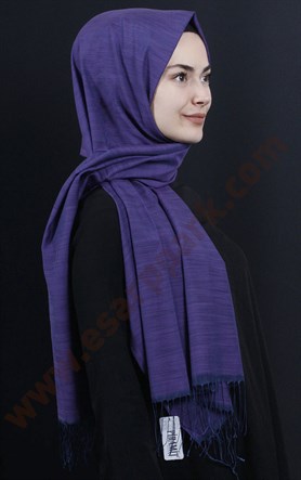 500-0010-09 ÇİFT YÖNLÜ İPEKSİ ŞAL 