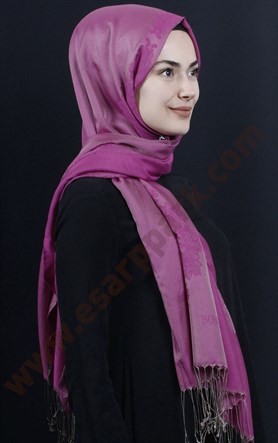 500-0010-14 ÇİFT YÖNLÜ İPEKSİ ŞAL 